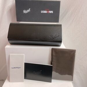 NIB Persol La casa de papel sun glass case with accessories